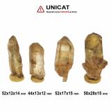 Citrin Congo Brut Natural - 44-58x12-28x12-15 mm- ( XXL ) - 1 Buc